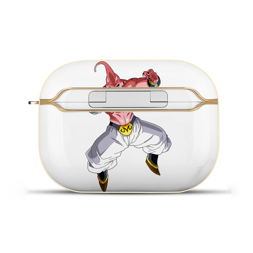 （画像用） ドラゴンボール 魔人ブウ DRAGON BALL Majin Buu 【AirPods Pro用】ハードシェル保護ケース｜耐衝撃・防指紋・カラビナ付き商品仕様