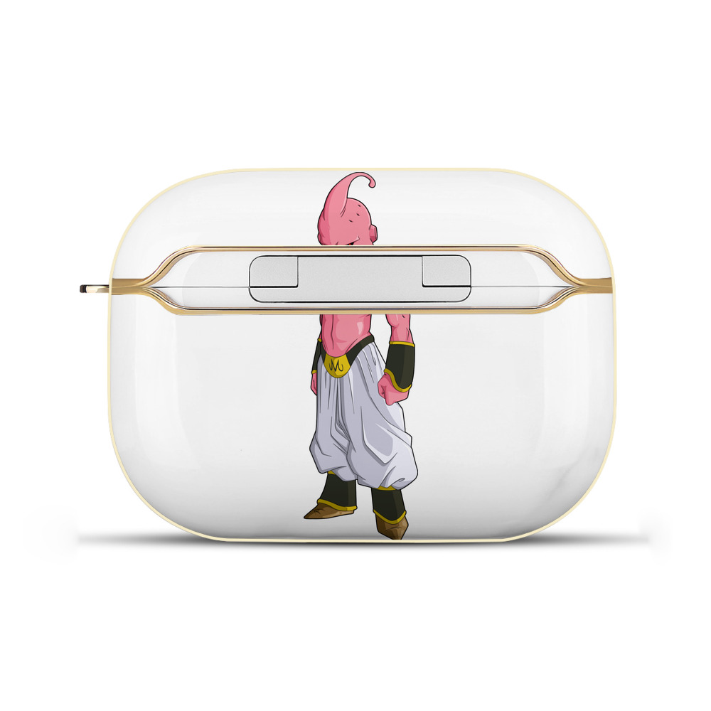 （画像用） ドラゴンボール 魔人ブウ DRAGON BALL Majin Buu 【AirPods Pro用】ハードシェル保護ケース｜耐衝撃・防指紋・カラビナ付き商品仕様