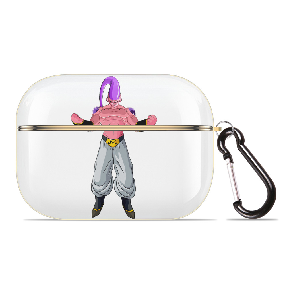 （画像用） ドラゴンボール 魔人ブウ DRAGON BALL Majin Buu 【AirPods Pro用】ハードシェル保護ケース｜耐衝撃・防指紋・カラビナ付き商品仕様