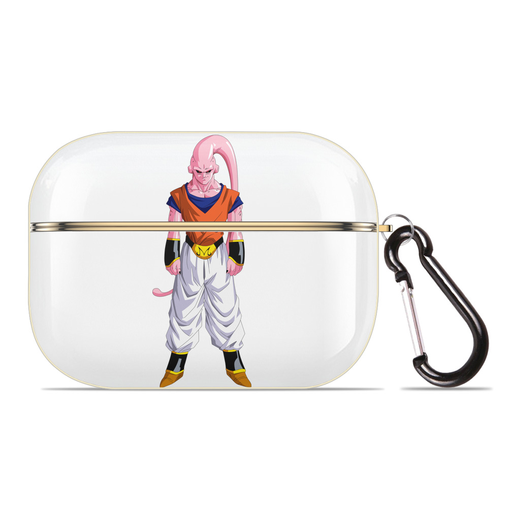 （画像用） ドラゴンボール 魔人ブウ DRAGON BALL Majin Buu 【AirPods Pro用】ハードシェル保護ケース｜耐衝撃・防指紋・カラビナ付き商品仕様