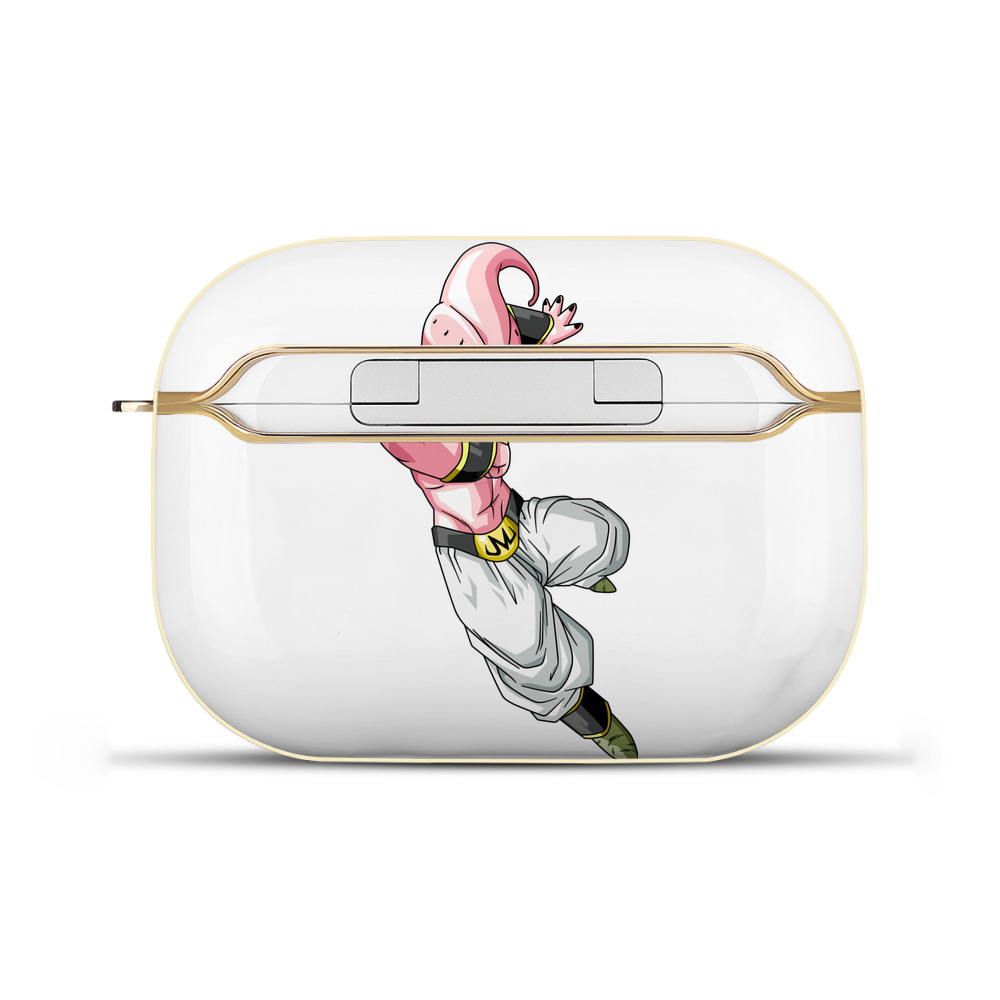 （画像用） ドラゴンボール 魔人ブウ DRAGON BALL Majin Buu 【AirPods Pro用】ハードシェル保護ケース｜耐衝撃・防指紋・カラビナ付き商品仕様