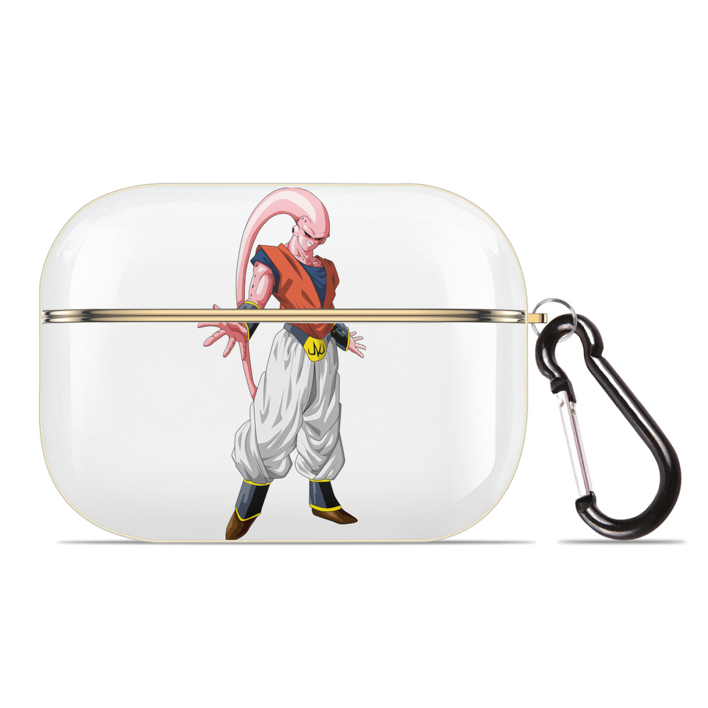 （画像用） ドラゴンボール 魔人ブウ DRAGON BALL Majin Buu 【AirPods Pro用】ハードシェル保護ケース｜耐衝撃・防指紋・カラビナ付き商品仕様