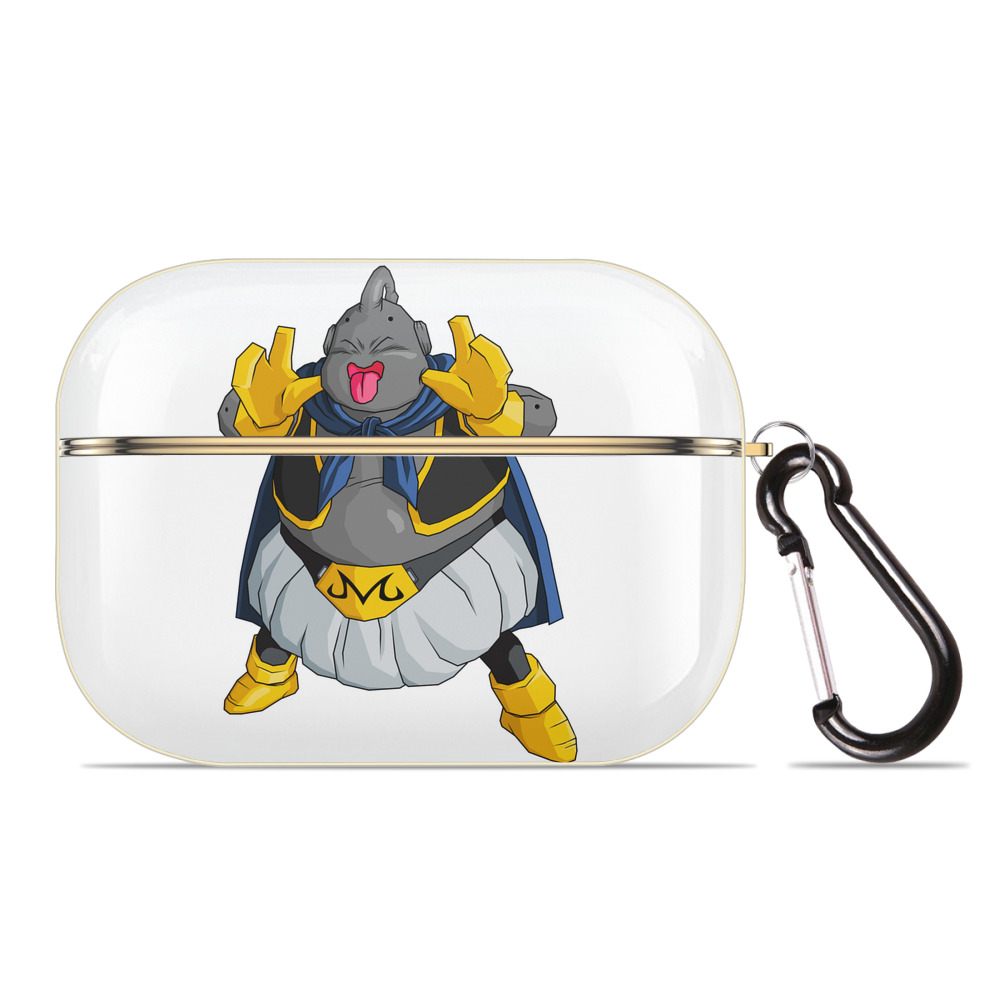 （画像用） ドラゴンボール 魔人ブウ DRAGON BALL Majin Buu 【AirPods Pro用】ハードシェル保護ケース｜耐衝撃・防指紋・カラビナ付き商品仕様