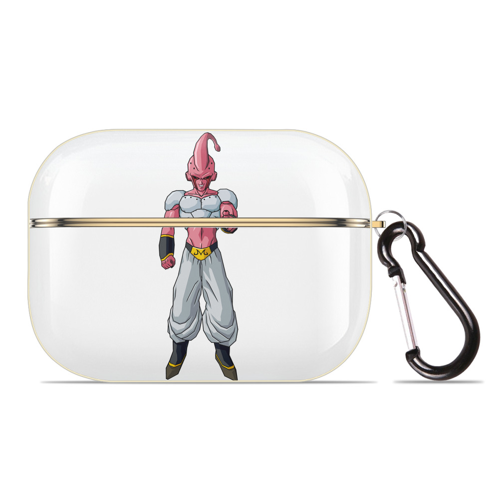 （画像用） ドラゴンボール 魔人ブウ DRAGON BALL Majin Buu 【AirPods Pro用】ハードシェル保護ケース｜耐衝撃・防指紋・カラビナ付き商品仕様