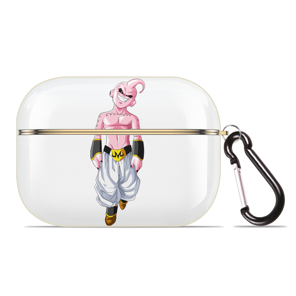 （画像用） ドラゴンボール 魔人ブウ DRAGON BALL Majin Buu 【AirPods Pro用】ハードシェル保護ケース｜耐衝撃・防指紋・カラビナ付き商品仕様