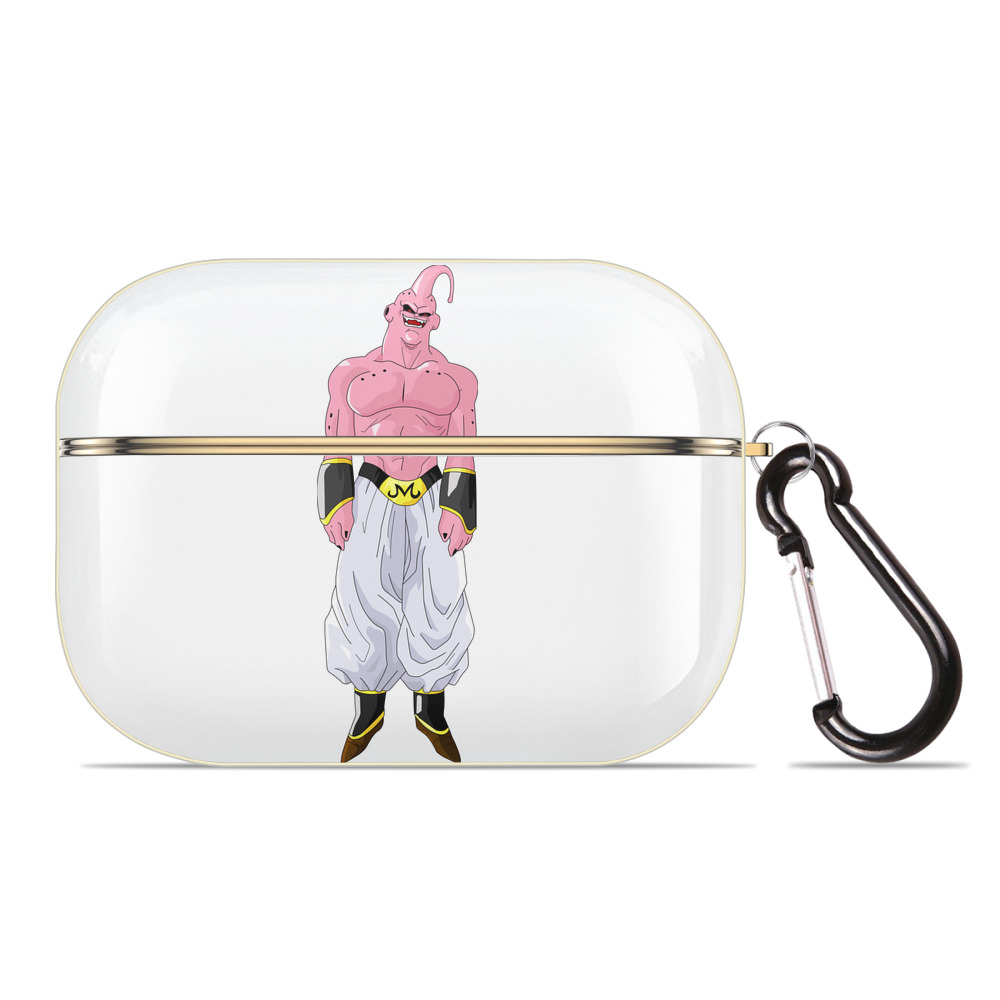 （画像用） ドラゴンボール 魔人ブウ DRAGON BALL Majin Buu 【AirPods Pro用】ハードシェル保護ケース｜耐衝撃・防指紋・カラビナ付き商品仕様