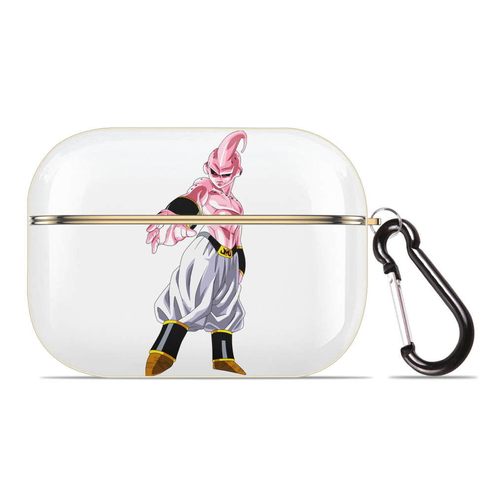 （画像用） ドラゴンボール 魔人ブウ DRAGON BALL Majin Buu 【AirPods Pro用】ハードシェル保護ケース｜耐衝撃・防指紋・カラビナ付き商品仕様