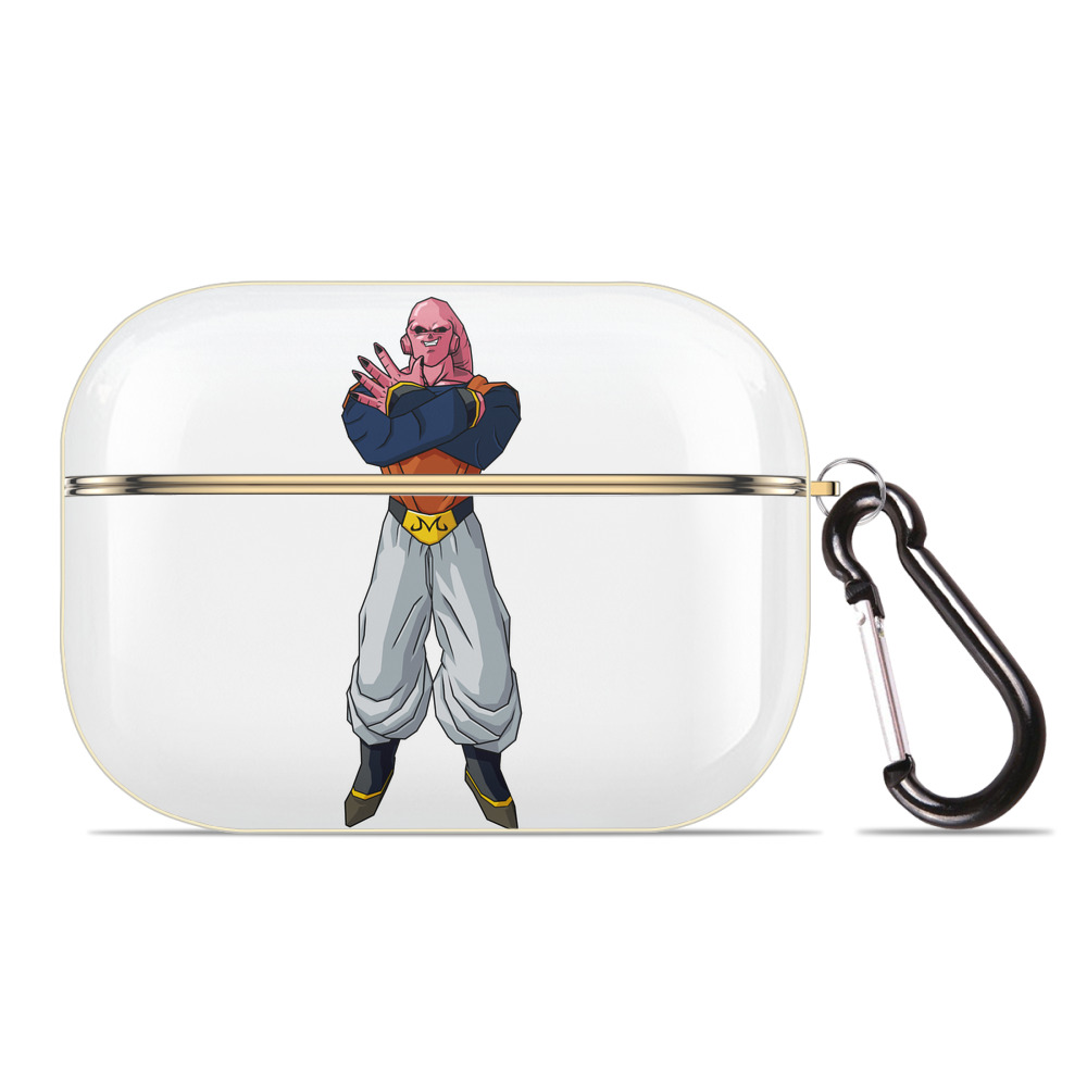 （画像用） ドラゴンボール 魔人ブウ DRAGON BALL Majin Buu 【AirPods Pro用】ハードシェル保護ケース｜耐衝撃・防指紋・カラビナ付き商品仕様