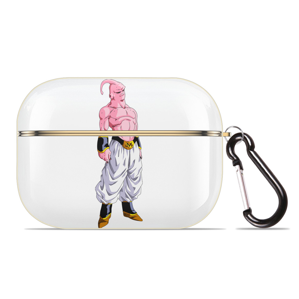 （画像用） ドラゴンボール 魔人ブウ DRAGON BALL Majin Buu 【AirPods Pro用】ハードシェル保護ケース｜耐衝撃・防指紋・カラビナ付き商品仕様