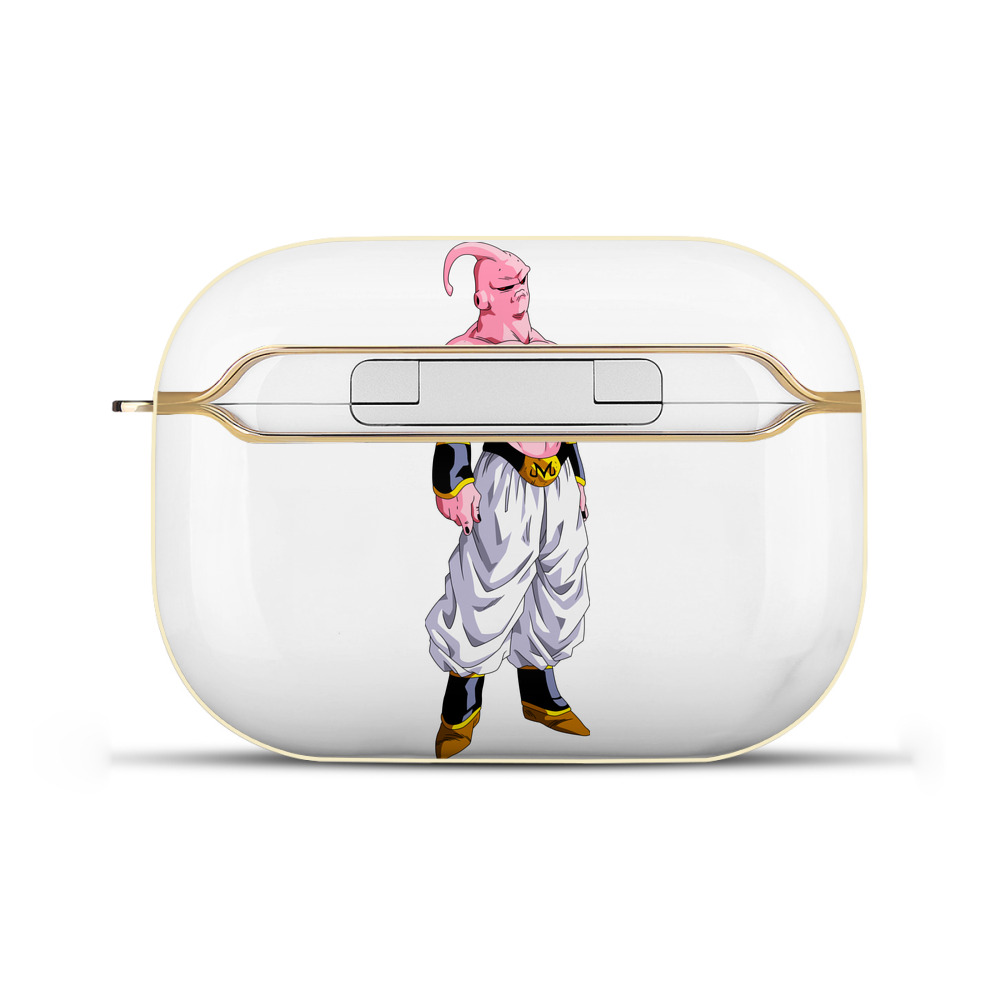 （画像用） ドラゴンボール 魔人ブウ DRAGON BALL Majin Buu 【AirPods Pro用】ハードシェル保護ケース｜耐衝撃・防指紋・カラビナ付き商品仕様
