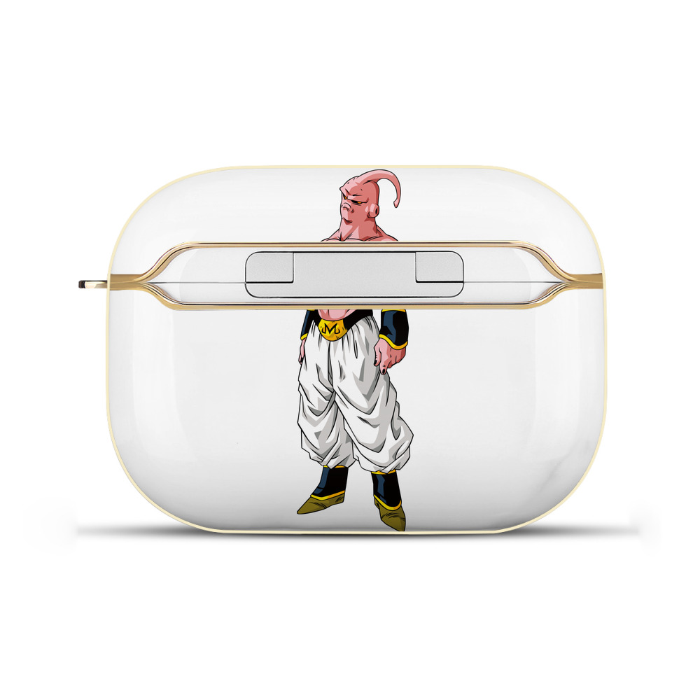 （画像用） ドラゴンボール 魔人ブウ DRAGON BALL Majin Buu 【AirPods Pro用】ハードシェル保護ケース｜耐衝撃・防指紋・カラビナ付き商品仕様