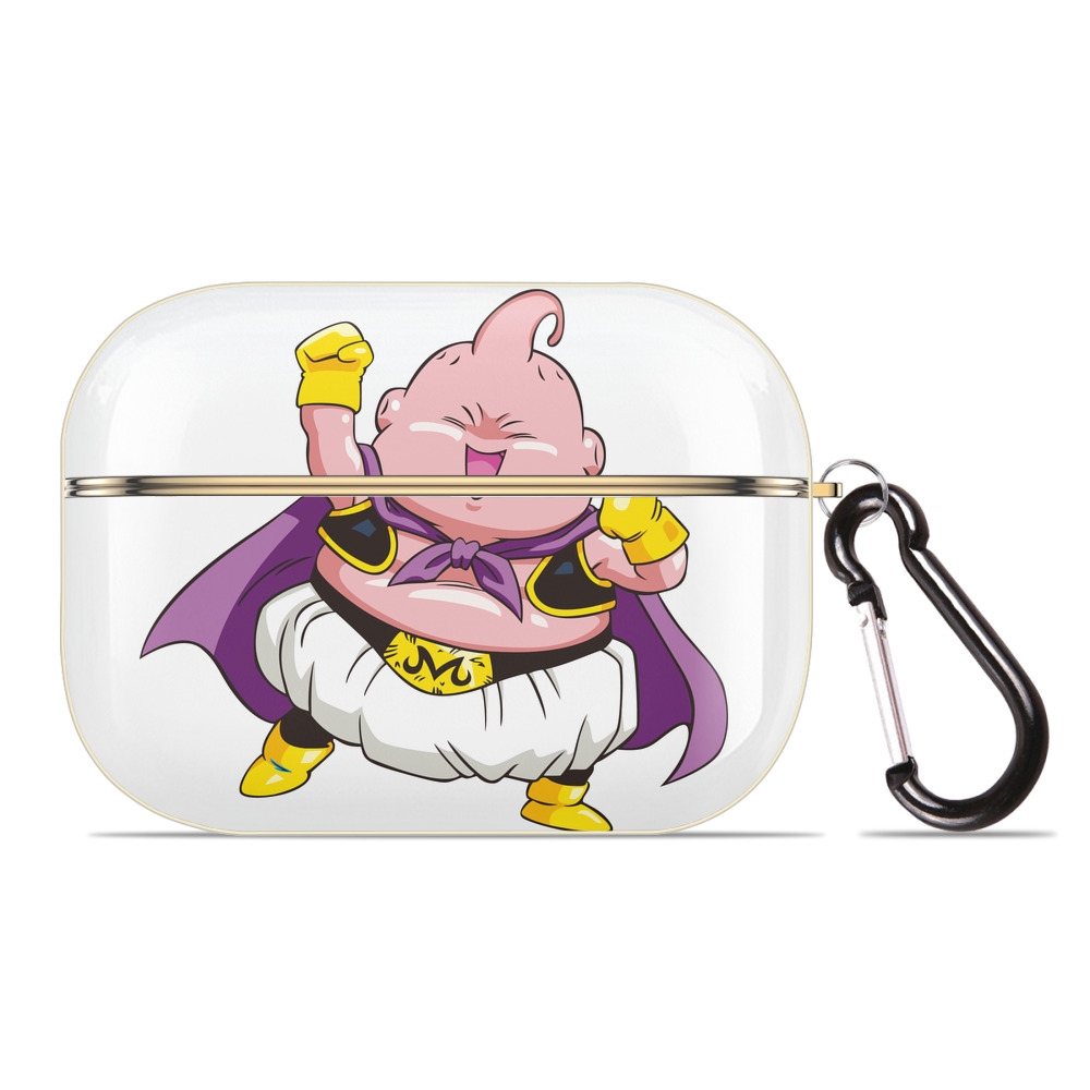 （画像用） ドラゴンボール 魔人ブウ DRAGON BALL Majin Buu 【AirPods Pro用】ハードシェル保護ケース｜耐衝撃・防指紋・カラビナ付き商品仕様