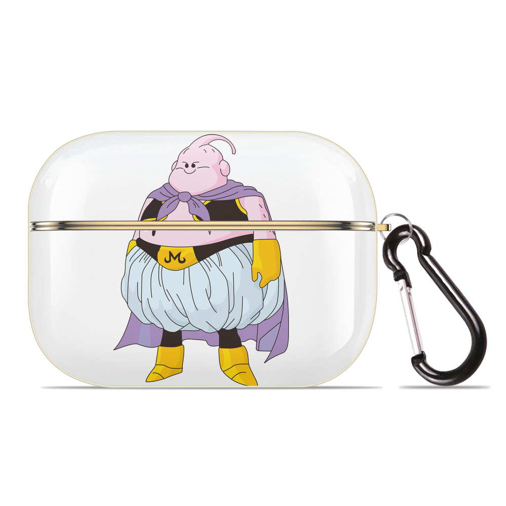 （画像用） ドラゴンボール 魔人ブウ DRAGON BALL Majin Buu 【AirPods Pro用】ハードシェル保護ケース｜耐衝撃・防指紋・カラビナ付き商品仕様