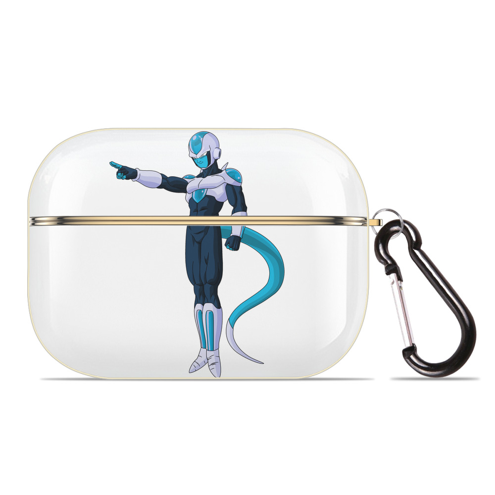 （画像用） ドラゴンボール フリーザ DRAGON BALL Frieza 【AirPods Pro用】ハードシェル保護ケース｜耐衝撃・防指紋・カラビナ付き商品仕様