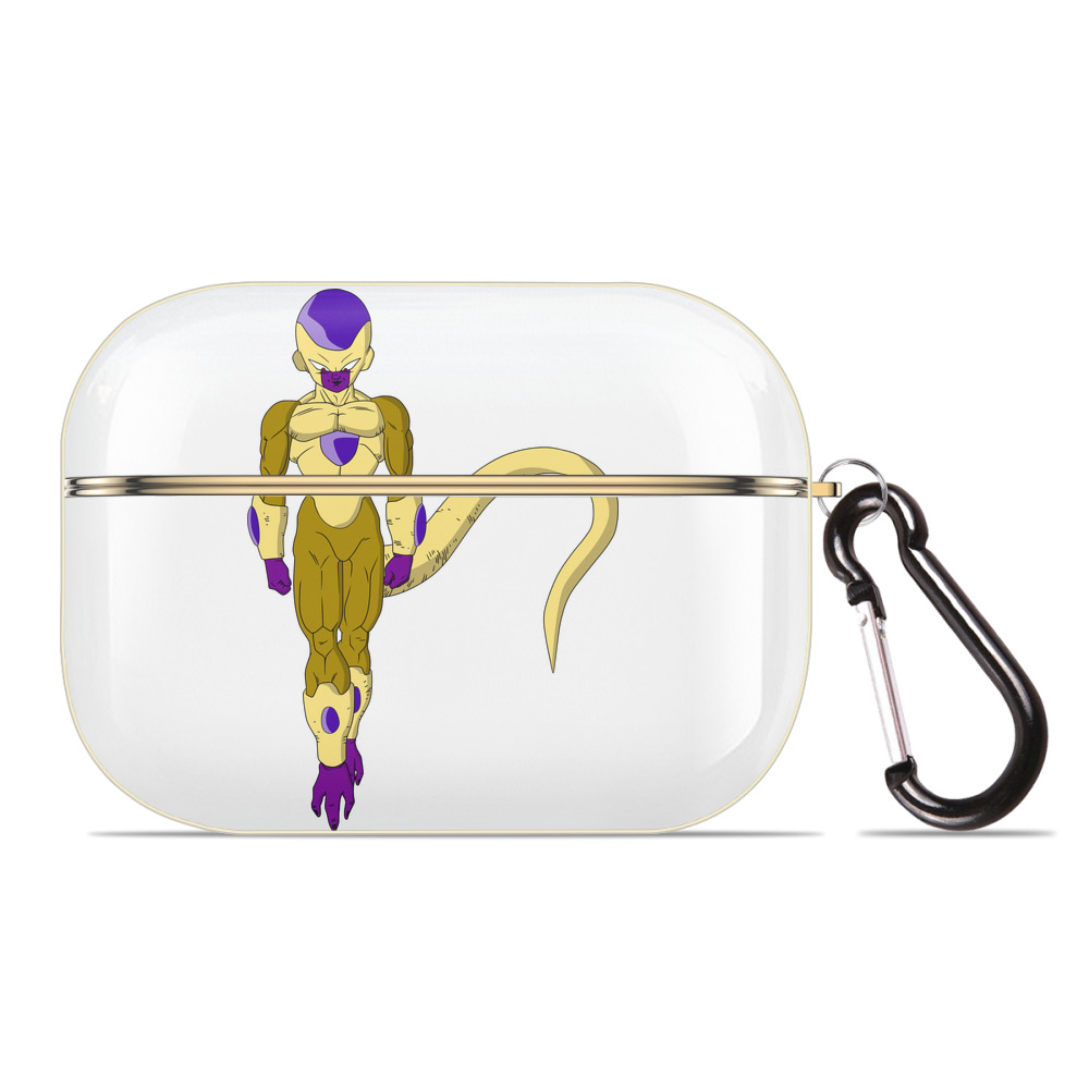 （画像用） ドラゴンボール フリーザ DRAGON BALL Frieza 【AirPods Pro用】ハードシェル保護ケース｜耐衝撃・防指紋・カラビナ付き商品仕様