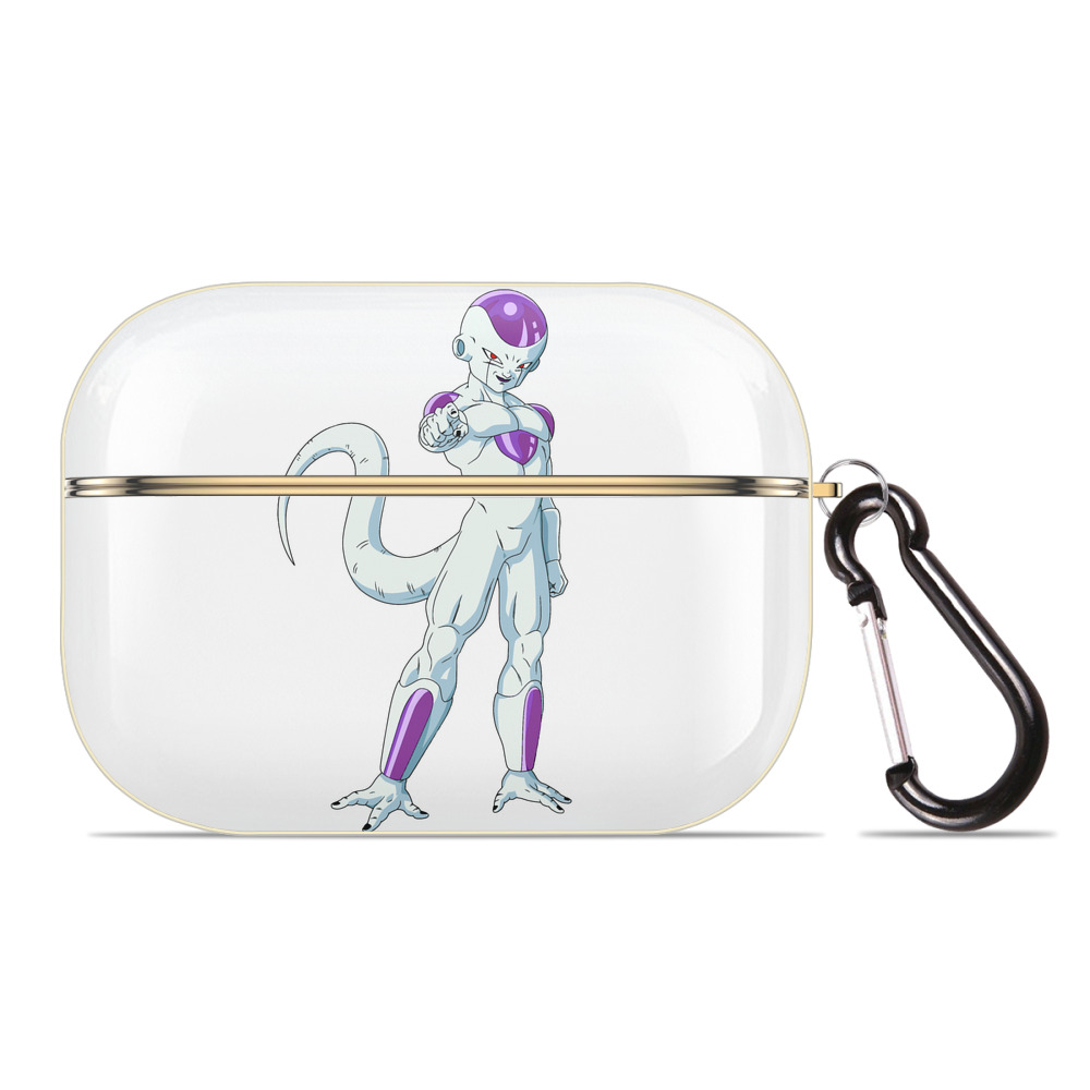（画像用） ドラゴンボール フリーザ DRAGON BALL Frieza 【AirPods Pro用】ハードシェル保護ケース｜耐衝撃・防指紋・カラビナ付き商品仕様