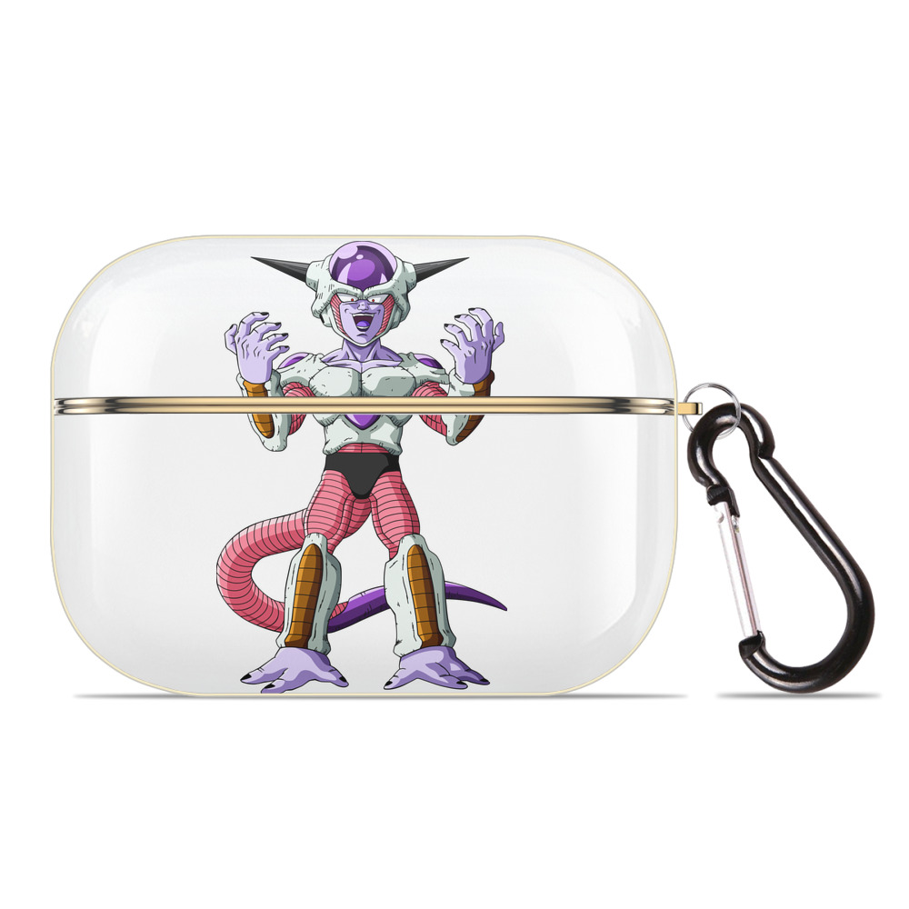 （画像用） ドラゴンボール フリーザ DRAGON BALL Frieza 【AirPods Pro用】ハードシェル保護ケース｜耐衝撃・防指紋・カラビナ付き商品仕様