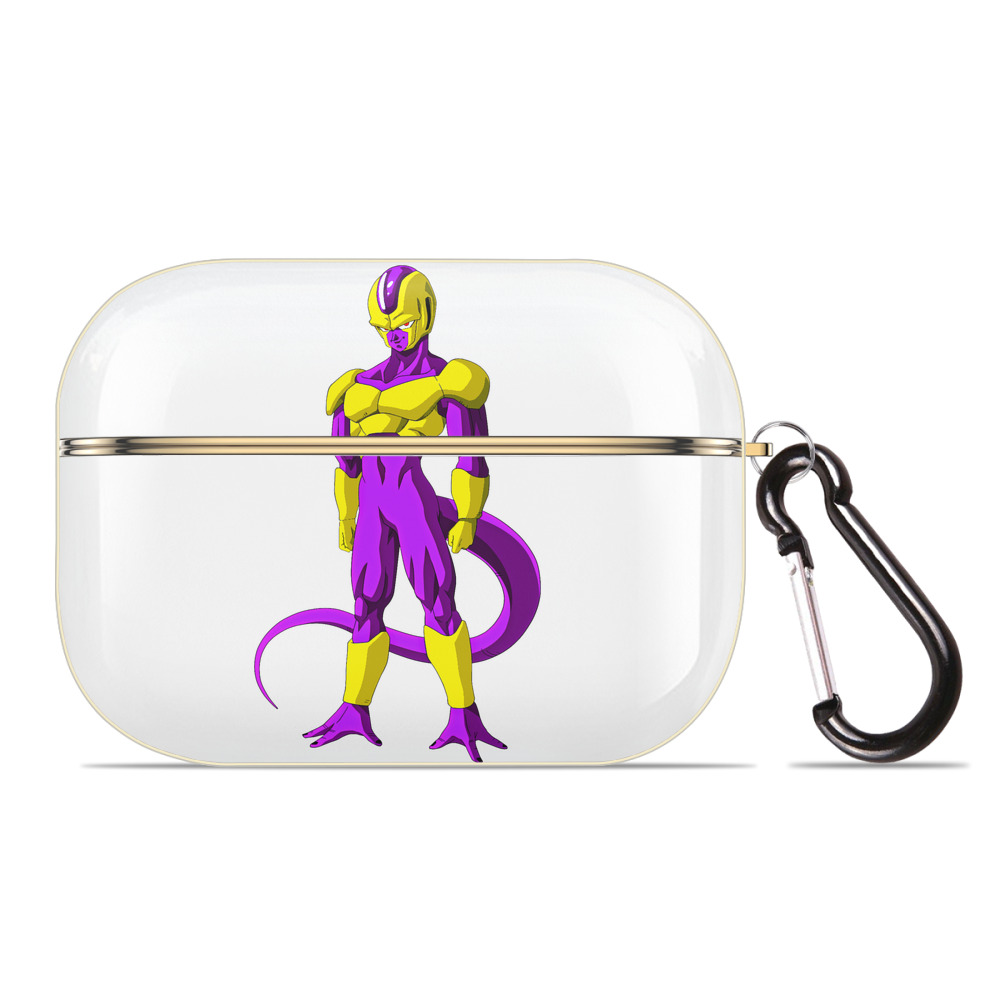 （画像用） ドラゴンボール フリーザ DRAGON BALL Frieza 【AirPods Pro用】ハードシェル保護ケース｜耐衝撃・防指紋・カラビナ付き商品仕様