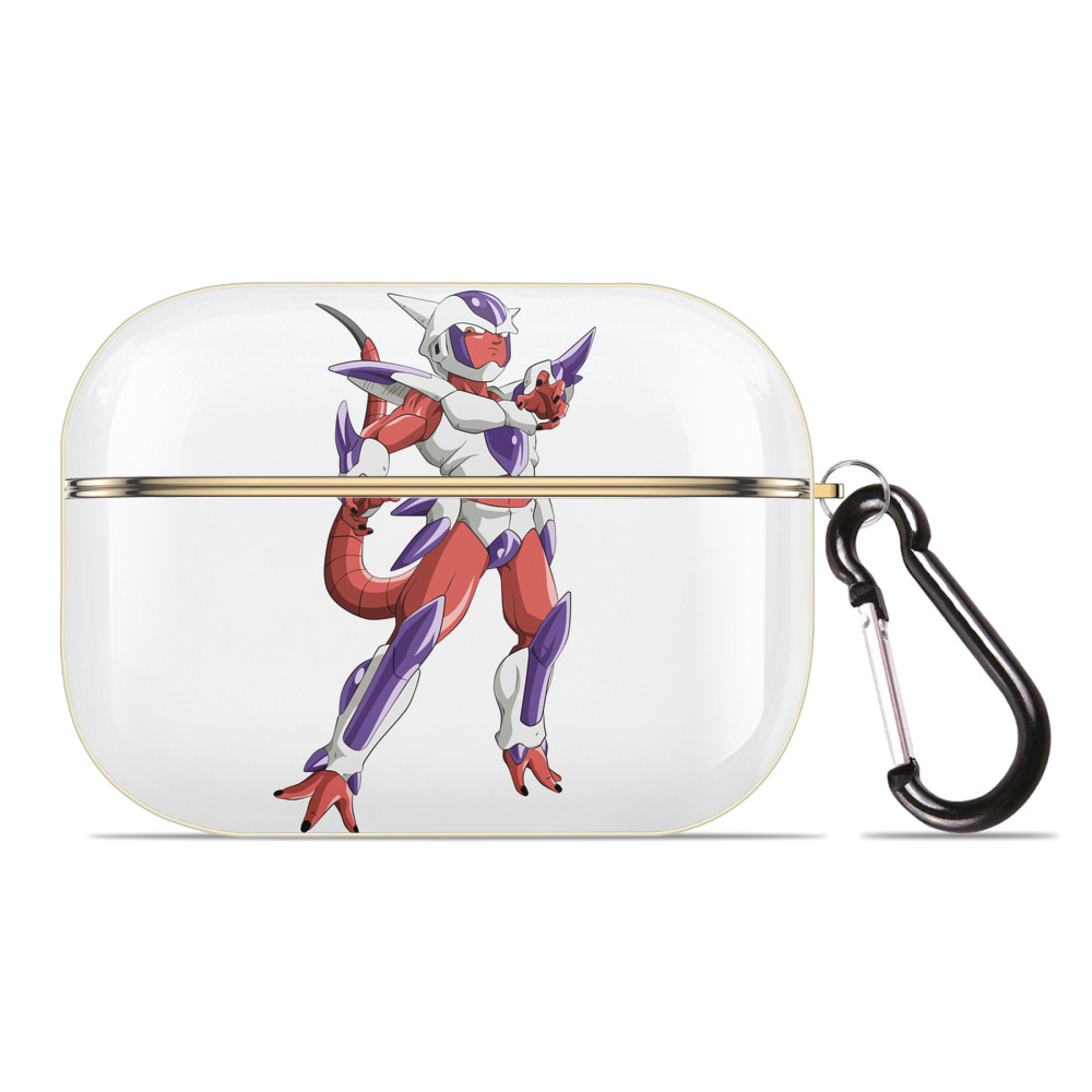 （画像用） ドラゴンボール フリーザ DRAGON BALL Frieza 【AirPods Pro用】ハードシェル保護ケース｜耐衝撃・防指紋・カラビナ付き商品仕様