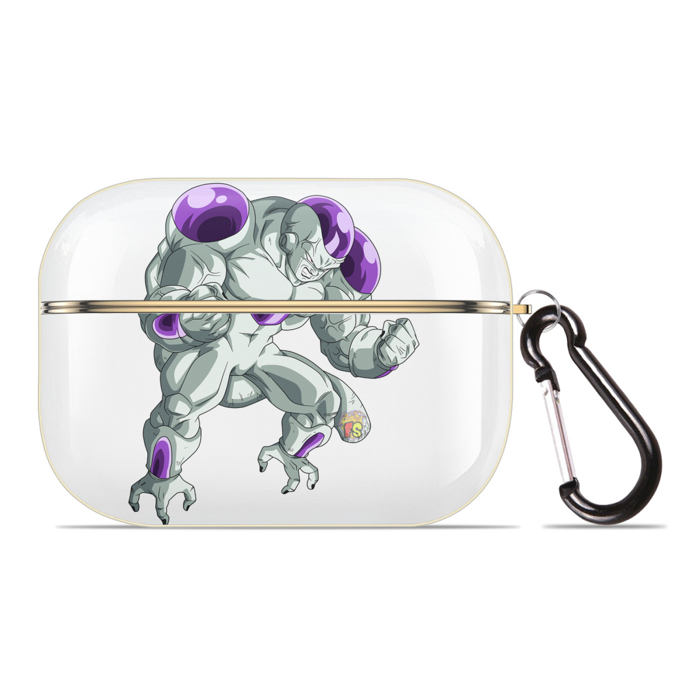 （画像用） ドラゴンボール フリーザ DRAGON BALL Frieza 【AirPods Pro用】ハードシェル保護ケース｜耐衝撃・防指紋・カラビナ付き商品仕様