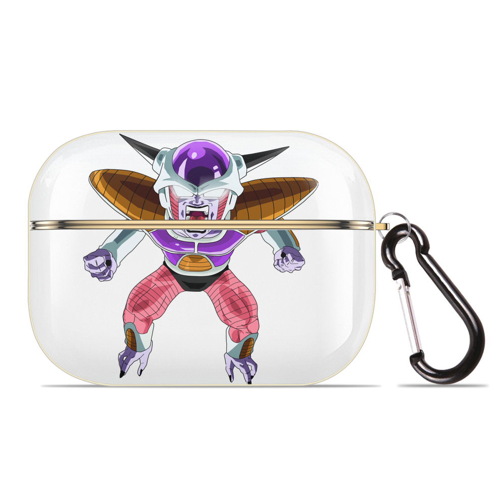（画像用） ドラゴンボール フリーザ DRAGON BALL Frieza 【AirPods Pro用】ハードシェル保護ケース｜耐衝撃・防指紋・カラビナ付き商品仕様
