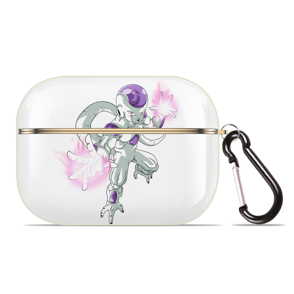 （画像用） ドラゴンボール フリーザ DRAGON BALL Frieza 【AirPods Pro用】ハードシェル保護ケース｜耐衝撃・防指紋・カラビナ付き商品仕様