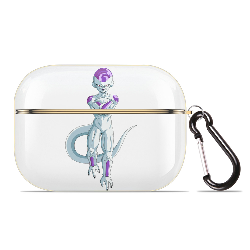 （画像用） ドラゴンボール フリーザ DRAGON BALL Frieza 【AirPods Pro用】ハードシェル保護ケース｜耐衝撃・防指紋・カラビナ付き商品仕様