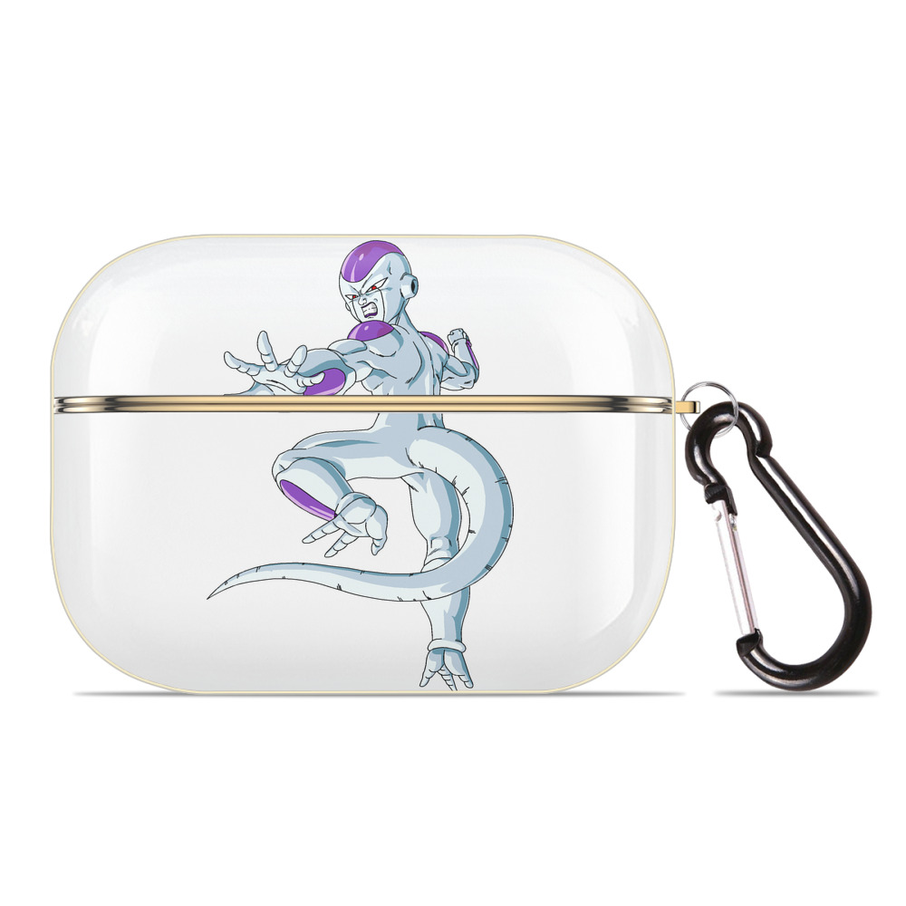 （画像用） ドラゴンボール フリーザ DRAGON BALL Frieza 【AirPods Pro用】ハードシェル保護ケース｜耐衝撃・防指紋・カラビナ付き商品仕様
