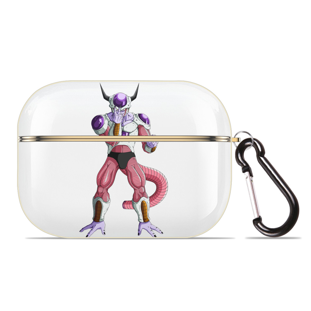 （画像用） ドラゴンボール フリーザ DRAGON BALL Frieza 【AirPods Pro用】ハードシェル保護ケース｜耐衝撃・防指紋・カラビナ付き商品仕様