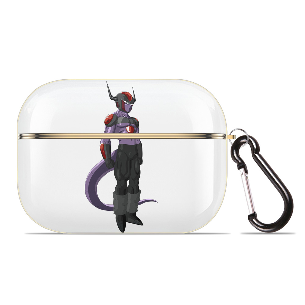 （画像用） ドラゴンボール フリーザ DRAGON BALL Frieza 【AirPods Pro用】ハードシェル保護ケース｜耐衝撃・防指紋・カラビナ付き商品仕様