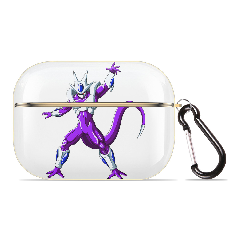 （画像用） ドラゴンボール クウラ DRAGON BALL Cooler Coora 【AirPods Pro用】ハードシェル保護ケース｜耐衝撃・防指紋・カラビナ付き商品仕様