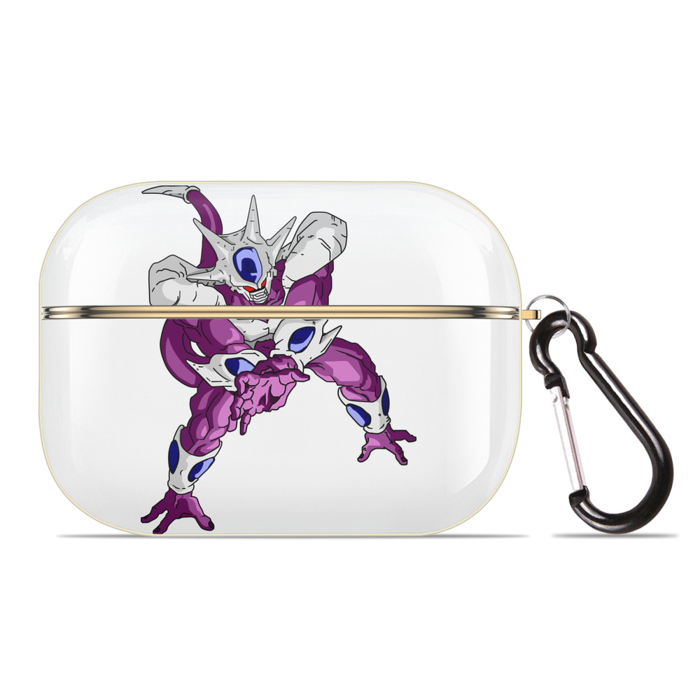 （画像用） ドラゴンボール クウラ DRAGON BALL Cooler Coora 【AirPods Pro用】ハードシェル保護ケース｜耐衝撃・防指紋・カラビナ付き商品仕様