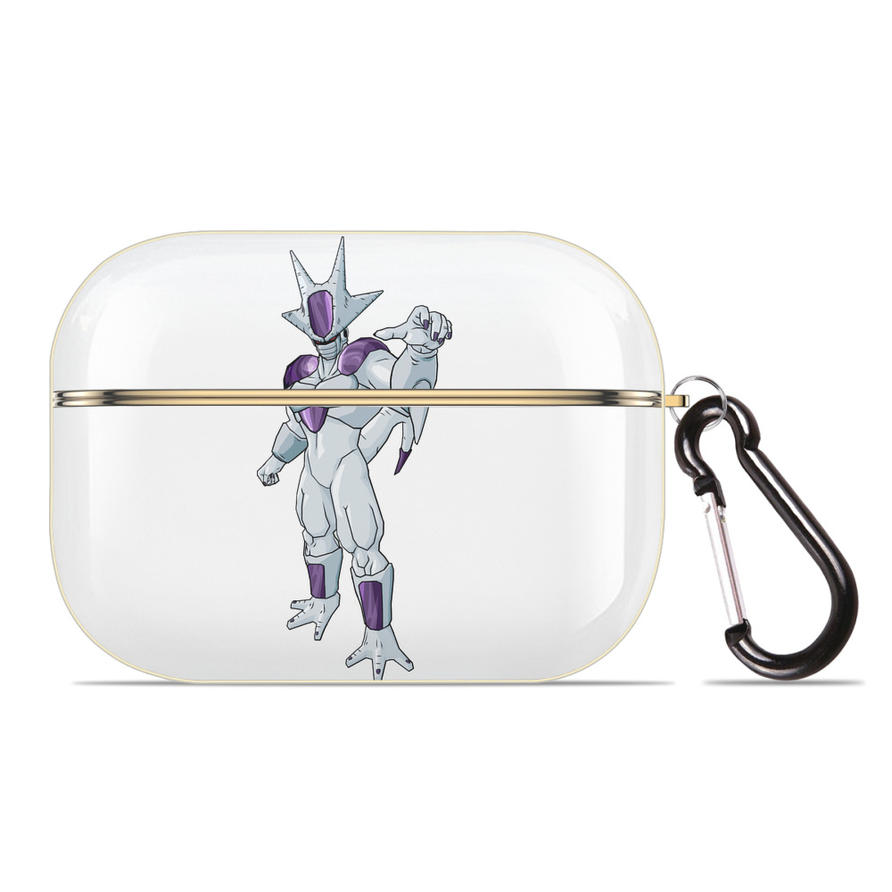 （画像用） ドラゴンボール クウラ DRAGON BALL Cooler Coora 【AirPods Pro用】ハードシェル保護ケース｜耐衝撃・防指紋・カラビナ付き商品仕様