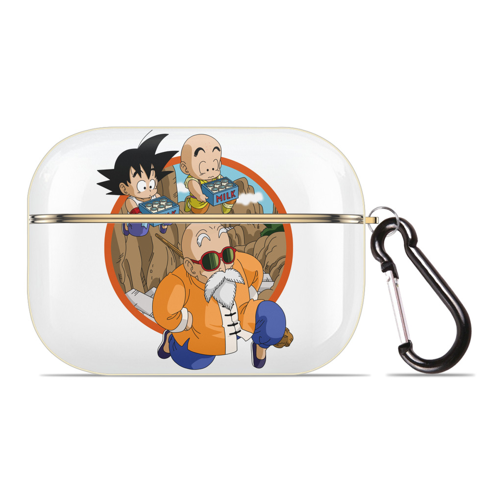 （画像用） ドラゴンボール 亀仙人（かめせんにん） DRAGON BALL Master Roshi Kame Sennin 【AirPods Pro用】ハードシェル保護ケース｜耐衝撃・防指紋・カラビナ付き商品仕様