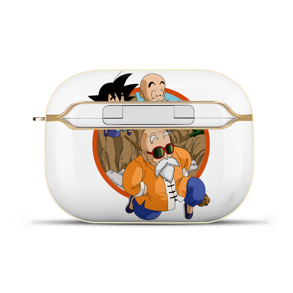 （画像用） ドラゴンボール 亀仙人（かめせんにん） DRAGON BALL Master Roshi Kame Sennin 【AirPods Pro用】ハードシェル保護ケース｜耐衝撃・防指紋・カラビナ付き商品仕様