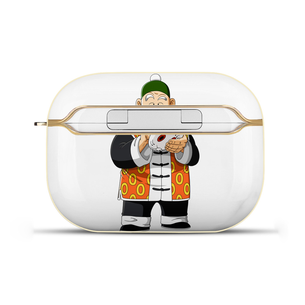 （画像用） ドラゴンボール 亀仙人（かめせんにん） DRAGON BALL Master Roshi Kame Sennin 【AirPods Pro用】ハードシェル保護ケース｜耐衝撃・防指紋・カラビナ付き商品仕様