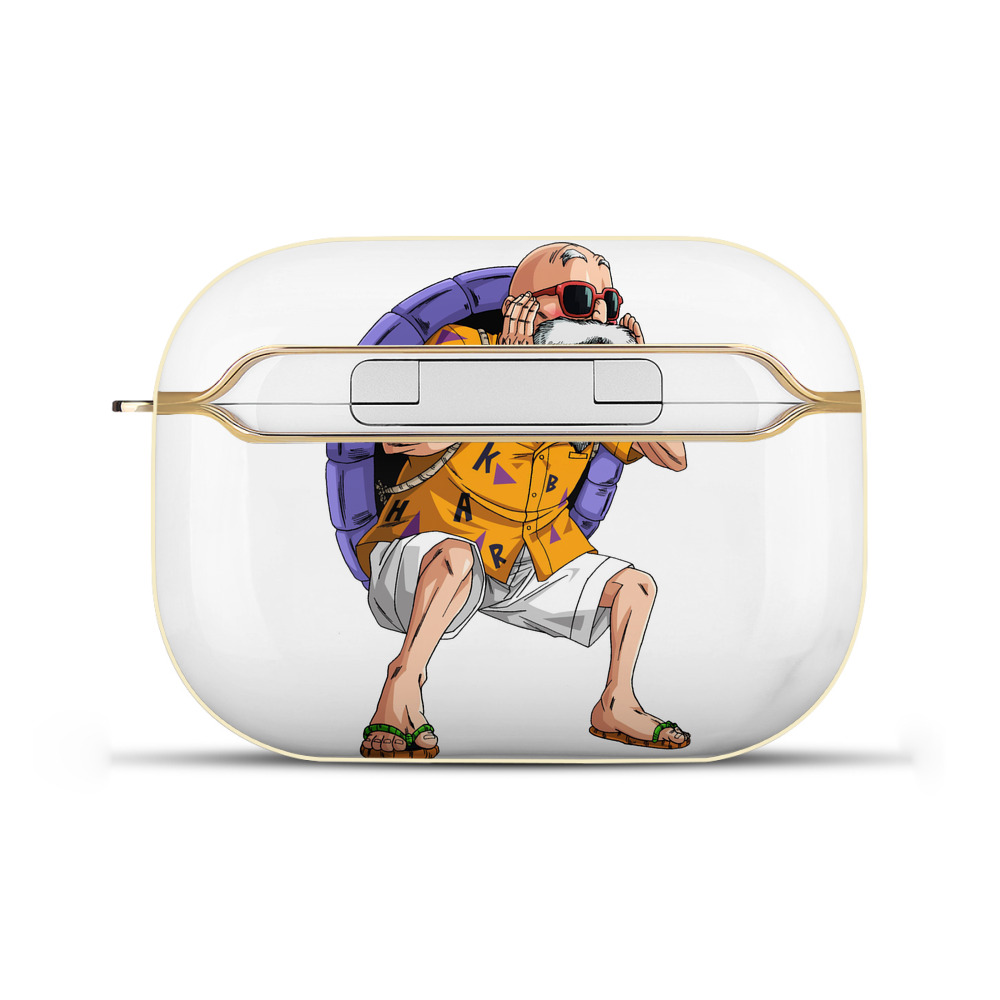 （画像用） ドラゴンボール 亀仙人（かめせんにん） DRAGON BALL Master Roshi Kame Sennin 【AirPods Pro用】ハードシェル保護ケース｜耐衝撃・防指紋・カラビナ付き商品仕様