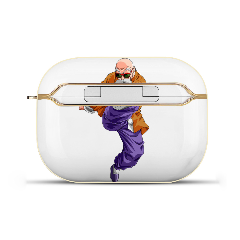 （画像用） ドラゴンボール 亀仙人（かめせんにん） DRAGON BALL Master Roshi Kame Sennin 【AirPods Pro用】ハードシェル保護ケース｜耐衝撃・防指紋・カラビナ付き商品仕様