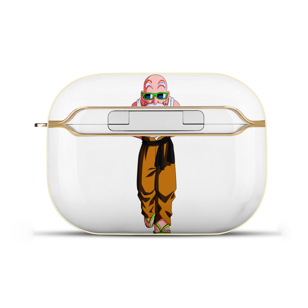 （画像用） ドラゴンボール 亀仙人（かめせんにん） DRAGON BALL Master Roshi Kame Sennin 【AirPods Pro用】ハードシェル保護ケース｜耐衝撃・防指紋・カラビナ付き商品仕様