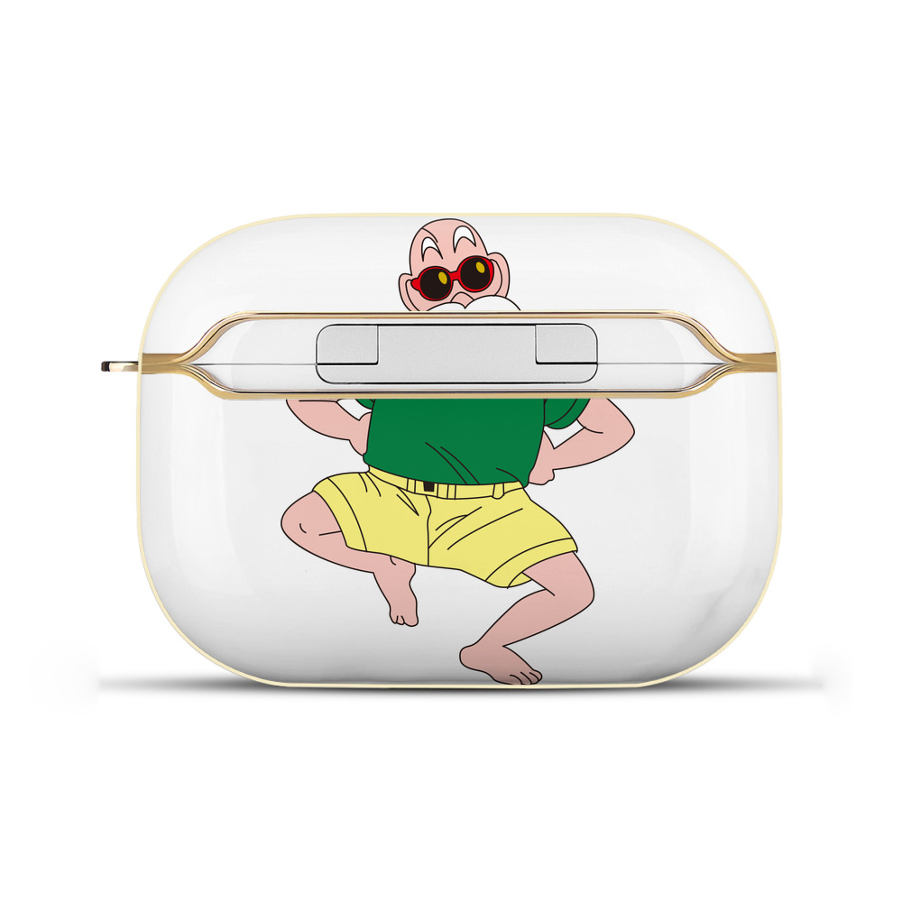 （画像用） ドラゴンボール 亀仙人（かめせんにん） DRAGON BALL Master Roshi Kame Sennin 【AirPods Pro用】ハードシェル保護ケース｜耐衝撃・防指紋・カラビナ付き商品仕様