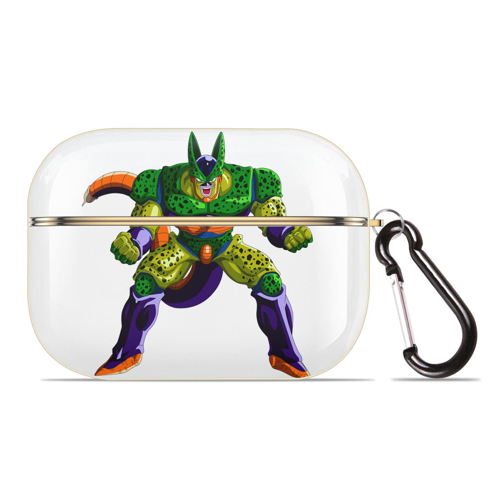 （画像用） ドラゴンボール セル DRAGON BALL Cell 【AirPods Pro用】ハードシェル保護ケース｜耐衝撃・防指紋・カラビナ付き商品仕様