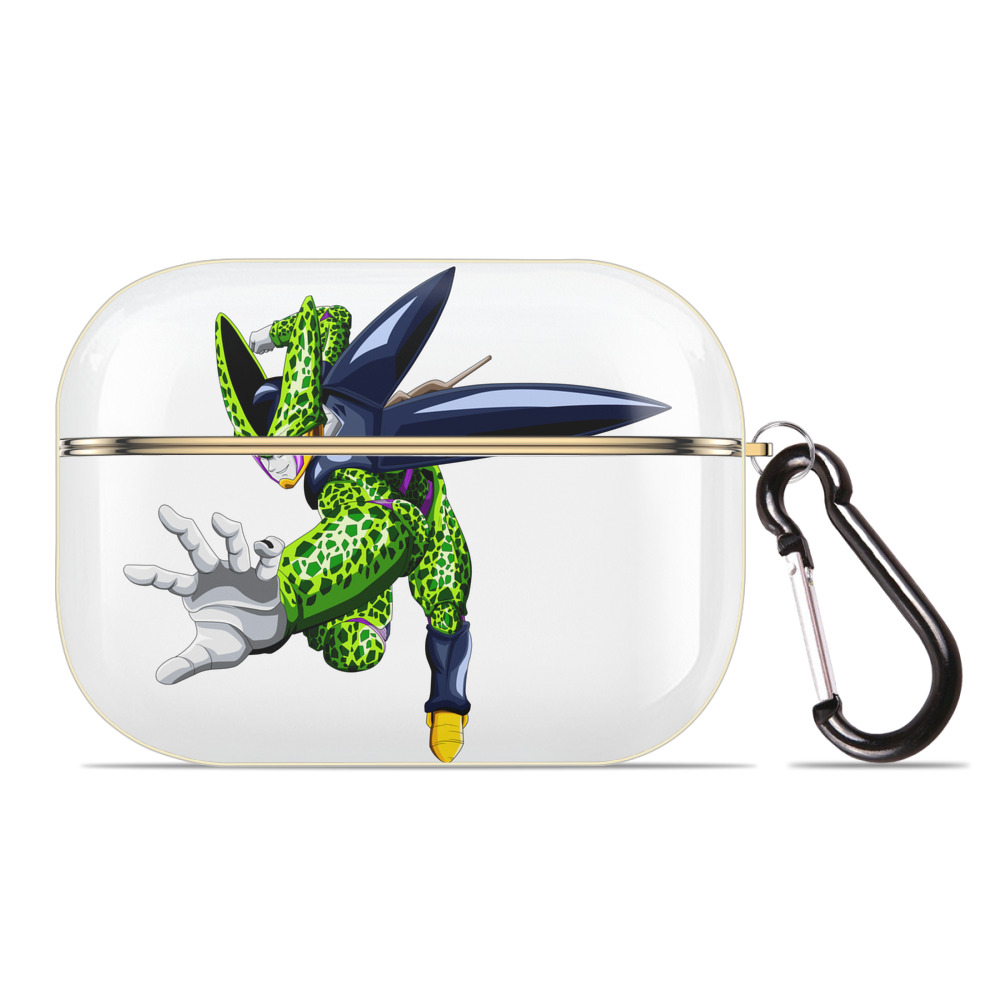 （画像用） ドラゴンボール セル DRAGON BALL Cell 【AirPods Pro用】ハードシェル保護ケース｜耐衝撃・防指紋・カラビナ付き商品仕様