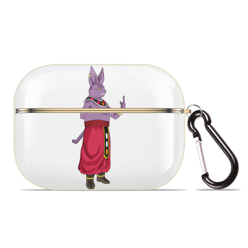 （画像用） ドラゴンボール シャンパ DRAGON BALL Champa 【AirPods Pro用】ハードシェル保護ケース｜耐衝撃・防指紋・カラビナ付き商品仕様