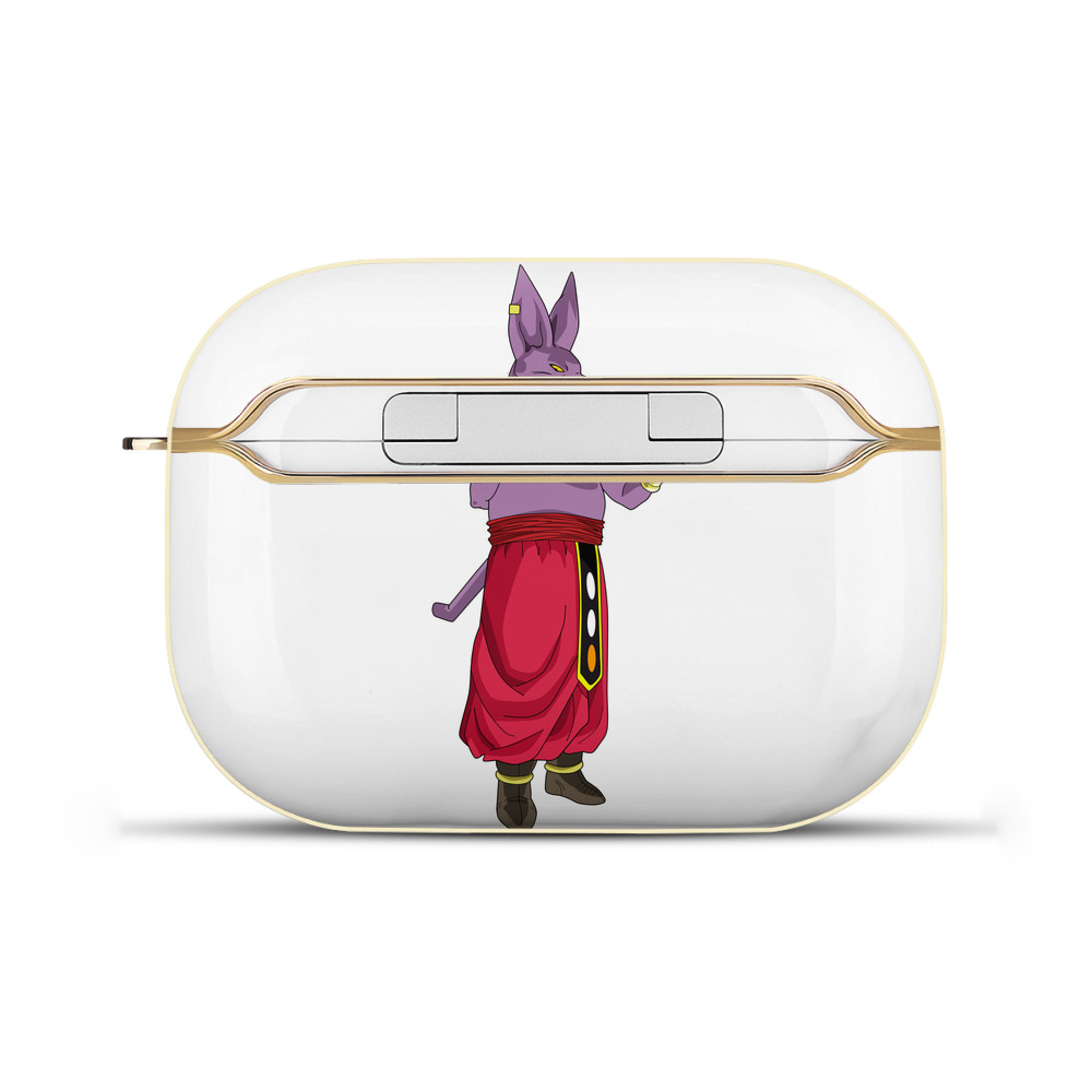 （画像用） ドラゴンボール シャンパ DRAGON BALL Champa 【AirPods Pro用】ハードシェル保護ケース｜耐衝撃・防指紋・カラビナ付き商品仕様