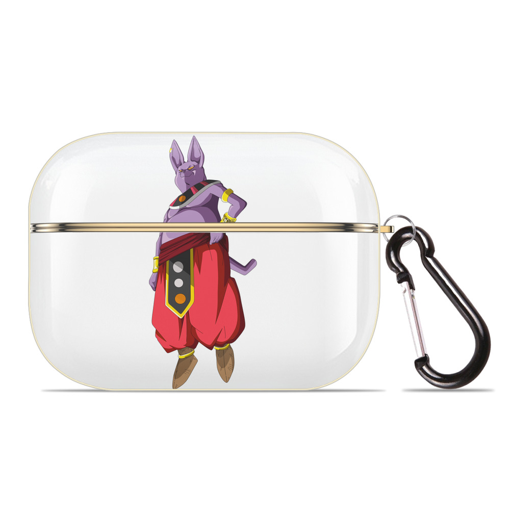 （画像用） ドラゴンボール シャンパ DRAGON BALL Champa 【AirPods Pro用】ハードシェル保護ケース｜耐衝撃・防指紋・カラビナ付き商品仕様