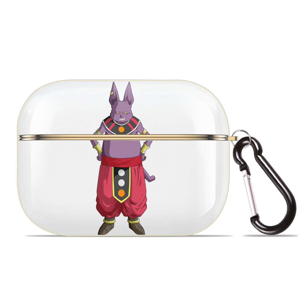 （画像用） ドラゴンボール シャンパ DRAGON BALL Champa 【AirPods Pro用】ハードシェル保護ケース｜耐衝撃・防指紋・カラビナ付き商品仕様
