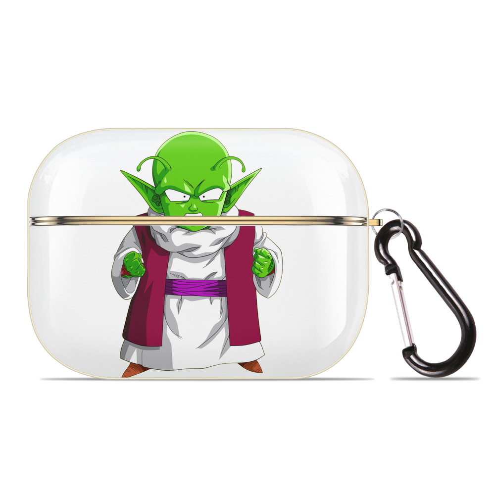 （画像用） ドラゴンボール ピッコロ DRAGON BALL Piccolo 【AirPods Pro用】ハードシェル保護ケース｜耐衝撃・防指紋・カラビナ付き商品仕様
