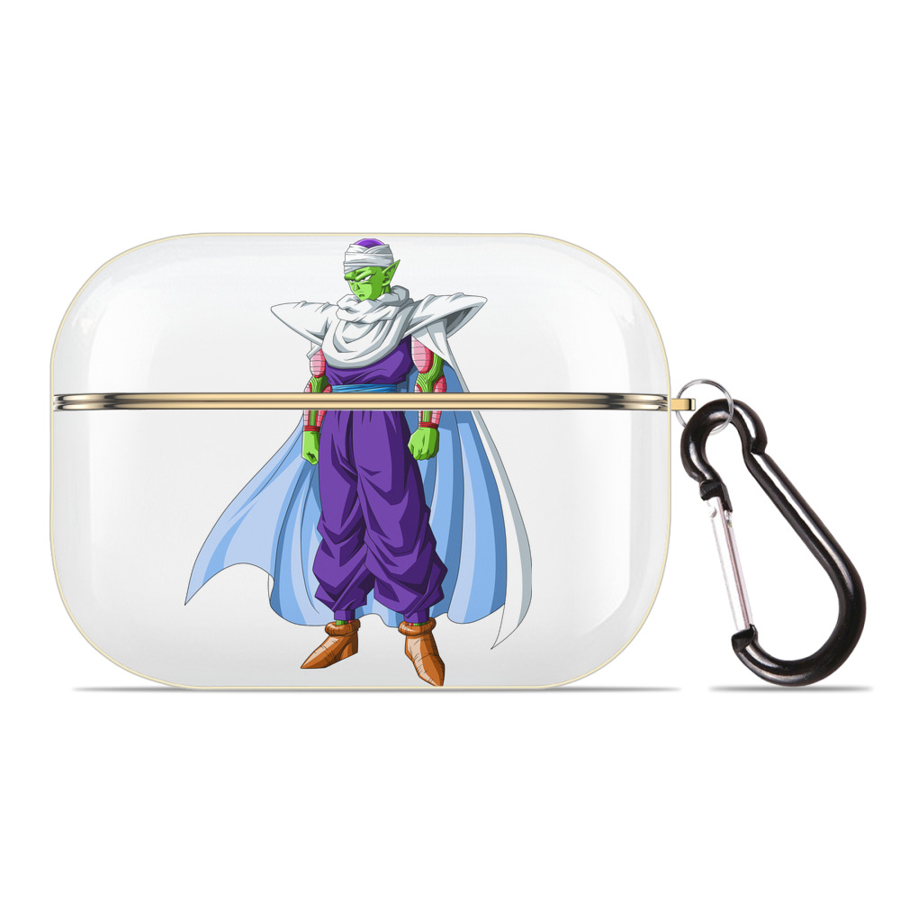（画像用） ドラゴンボール ピッコロ DRAGON BALL Piccolo 【AirPods Pro用】ハードシェル保護ケース｜耐衝撃・防指紋・カラビナ付き商品仕様