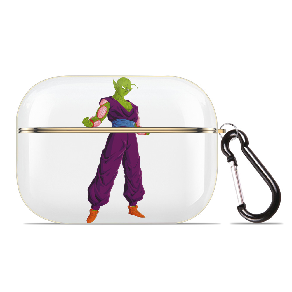 （画像用） ドラゴンボール ピッコロ DRAGON BALL Piccolo 【AirPods Pro用】ハードシェル保護ケース｜耐衝撃・防指紋・カラビナ付き商品仕様