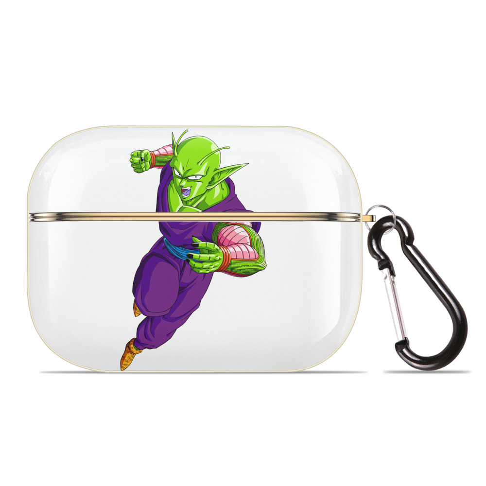 （画像用） ドラゴンボール ピッコロ DRAGON BALL Piccolo 【AirPods Pro用】ハードシェル保護ケース｜耐衝撃・防指紋・カラビナ付き商品仕様